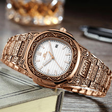 Load image into Gallery viewer, MLB 'Henry' Luxury Engraved Vintage Watch