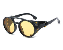 Load image into Gallery viewer, 1915 Retro Sunglasses w/ Leather Side Shields