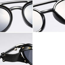 Load image into Gallery viewer, 1916 Retro Sunglasses w/ Leather Side Shields