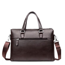 Load image into Gallery viewer, Premium Leather Modern Briefcase & Wallet - 2 Colors