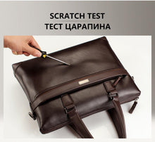 Load image into Gallery viewer, Luxury Leather Business Briefcase & Wallet - 3 Colors