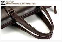 Load image into Gallery viewer, Luxury Leather Business Briefcase & Wallet - 3 Colors