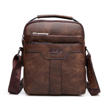 Load image into Gallery viewer, Luxury JEEP Leather Messenger Bag - 3 Colors