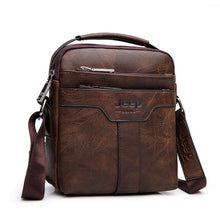 Load image into Gallery viewer, Luxury JEEP Leather Messenger Bag - 3 Colors