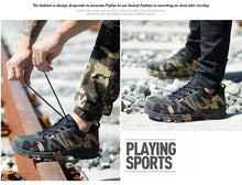 Load image into Gallery viewer, Premium Camouflage Puncture Proof Safety Shoes
