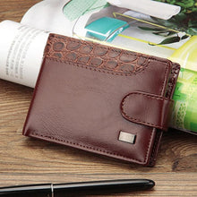 Load image into Gallery viewer, Premium Patchwork Leather Wallet