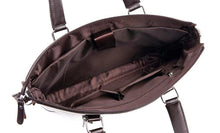 Load image into Gallery viewer, Premium Leather Modern Briefcase & Wallet - 2 Colors
