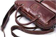 Load image into Gallery viewer, Premium Genuine Leather Briefcase