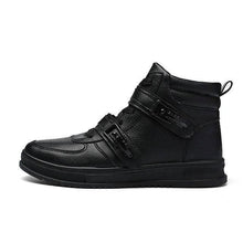 Load image into Gallery viewer, Luxury High Top Leather Sneakers - 3 Colors