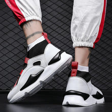 Load image into Gallery viewer, TOXIQUE X 'VIBE' High Top Sneakers - SPL White