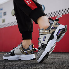 Load image into Gallery viewer, NINJA &#39;Electric Pulse&#39; X6X Sneakers - Battleship Grey
