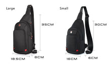 Load image into Gallery viewer, Premium Waterproof Nylon Crossbody/Sling Bag

