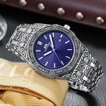 Load image into Gallery viewer, MLB &#39;Warren&#39; Luxury Engraved Vintage Watch
