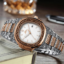 Load image into Gallery viewer, MLB &#39;Henry&#39; Luxury Engraved Vintage Watch
