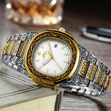 Load image into Gallery viewer, MLB &#39;Henry&#39; Luxury Engraved Vintage Watch
