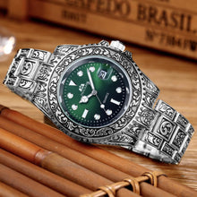 Load image into Gallery viewer, MLB &#39;Oscar&#39; Luxury Engraved Vintage Watch
