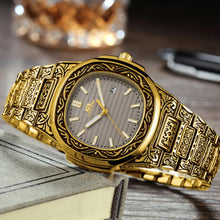 Load image into Gallery viewer, MLB &#39;Henry&#39; Luxury Engraved Vintage Watch
