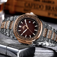 Load image into Gallery viewer, MLB &#39;Henry&#39; Luxury Engraved Vintage Watch
