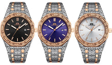 Load image into Gallery viewer, MLB &#39;Warren&#39; Luxury Engraved Vintage Watch
