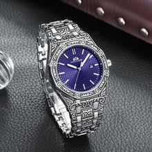 Load image into Gallery viewer, MLB &#39;Warren&#39; Luxury Engraved Vintage Watch
