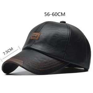 1785 Leather Baseball Cap