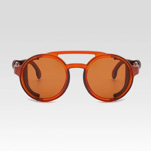 Load image into Gallery viewer, 1915 Retro Sunglasses w/ Leather Side Shields
