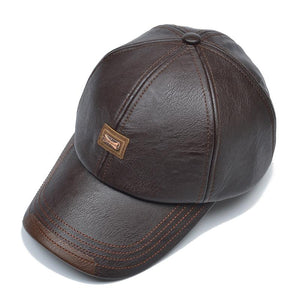 1785 Leather Baseball Cap