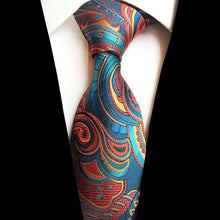 Load image into Gallery viewer, Luxury Paisley Woven Silk Ties - 8 Designs
