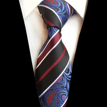 Load image into Gallery viewer, Luxury Paisley Woven Silk Ties - 8 Designs
