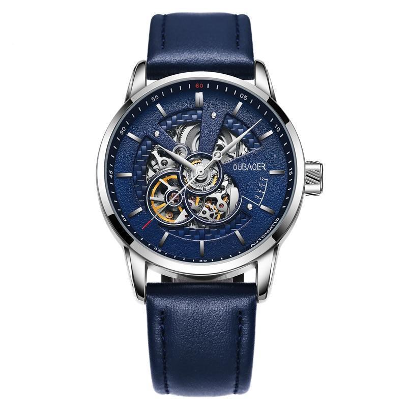 LIVENS Automatic Leather Watch