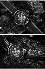 Load image into Gallery viewer, LIVENS Automatic Leather Watch
