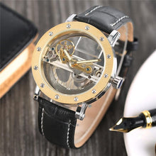 Load image into Gallery viewer, Luxury Hollow Automatic Leather Watch
