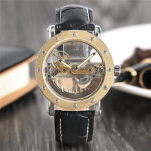 Load image into Gallery viewer, Luxury Hollow Automatic Leather Watch
