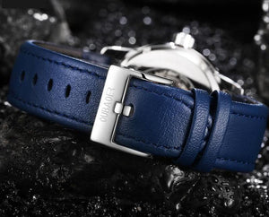 LIVENS Automatic Leather Watch