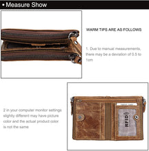 Load image into Gallery viewer, Genuine Leather Zipper Wallet - 5 Colors
