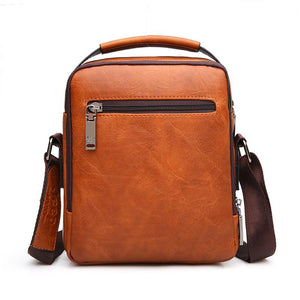 Luxury JEEP Leather Messenger Bag - 3 Colors