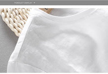 Load image into Gallery viewer, Luxury Linen Embroidered Tree T-Shirt
