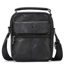 Load image into Gallery viewer, Genuine Raw Leather Messenger Bag
