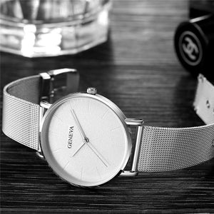 FUERTE Men's Ultra Thin Stainless Steel Watch