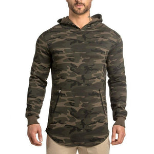 High Quality Camouflage Long Hoodie - 5 Colors