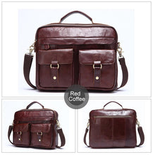Load image into Gallery viewer, Premium Genuine Leather Briefcase - 11 Different Colors
