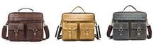 Load image into Gallery viewer, Premium Genuine Leather Briefcase - 11 Different Colors
