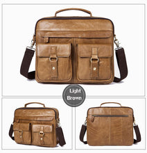 Load image into Gallery viewer, Premium Genuine Leather Briefcase - 11 Different Colors
