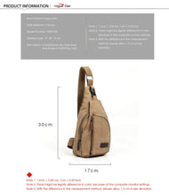 Load image into Gallery viewer, Modern Canvas Crossbody/Sling Bag - 3 Colors
