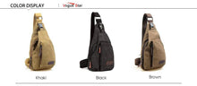 Load image into Gallery viewer, Modern Canvas Crossbody/Sling Bag - 3 Colors
