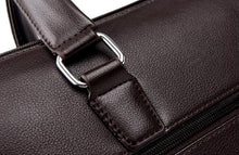 Load image into Gallery viewer, Premium Leather Modern Briefcase &amp; Wallet - 2 Colors
