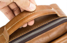 Load image into Gallery viewer, Leather Vintage Shoulder/Messenger Bag
