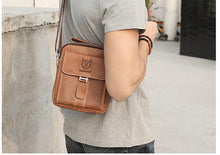 Load image into Gallery viewer, Leather Vintage Shoulder/Messenger Bag
