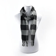 Load image into Gallery viewer, Cotton Plaid Scarf
