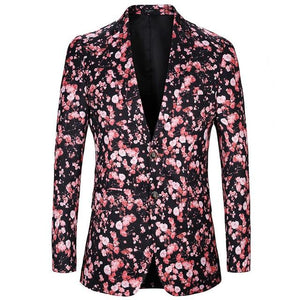 Cherry Blossoms Floral Blazer